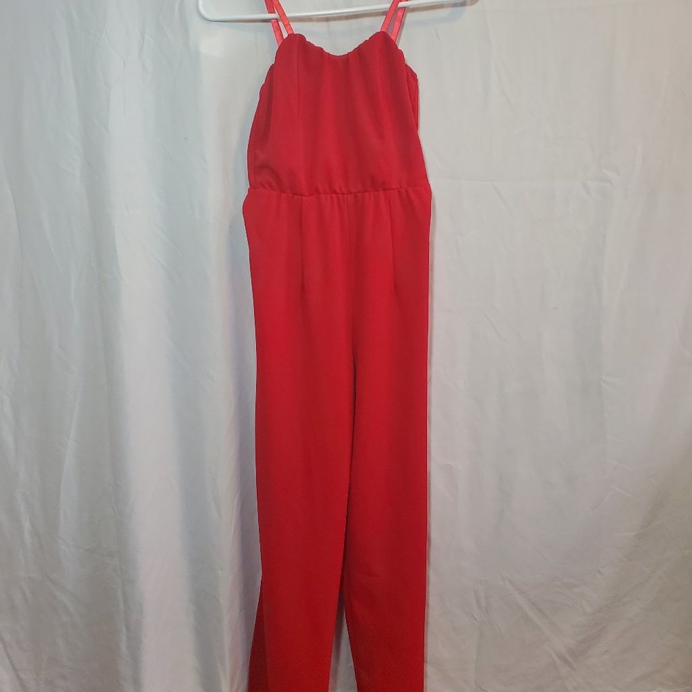 Nasty Gal Romper with Split, Wide Leg